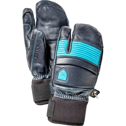 ヘストラ　Fall Line 3-Finger Fall Line 3-finger - Black | Hestra Gloves