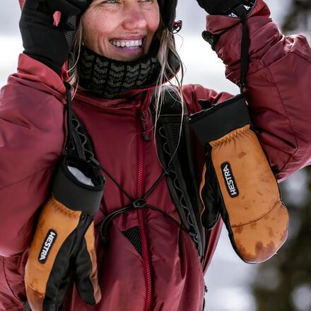 Hestra Army Leather Wool Terry Mitten - Accessories