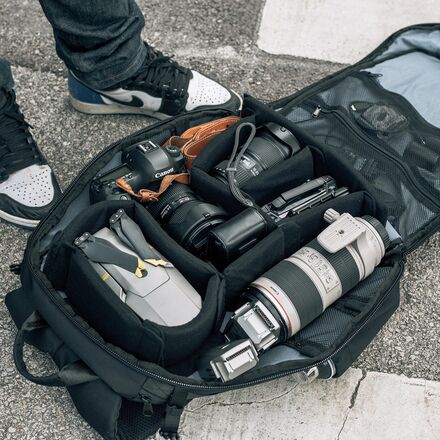 Clam shell 2025 backpack