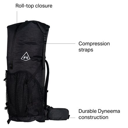 Hyperlite Mountain Gear Windrider 55L Backpack - Hike & Camp