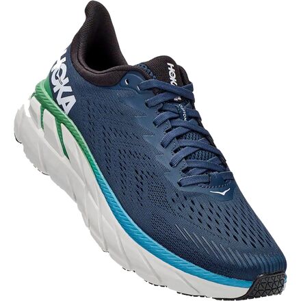 HOKA Clifton 7 Wide Running Shoe - Men 