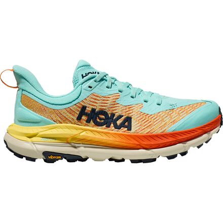 Hoka Mafate Speed 4 Men\'s Orange Gray Trail Running‎ Shoes Size 10D Hoka Mafate Speed 4 Men main image 4