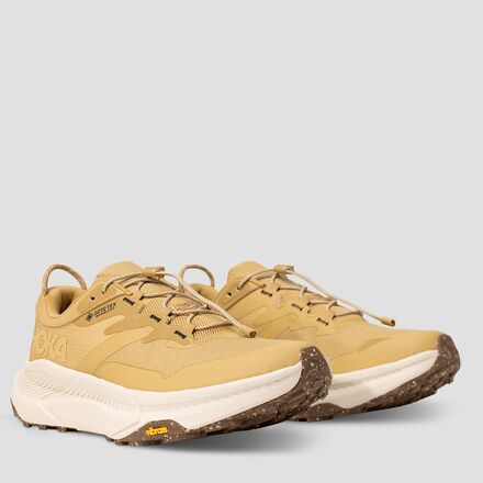 NEW HOKA One One Men’s Transport GTX Sneakers Wheat Yellow Size 8.5 Waterproof Hoka Transport GTX Travel Sneaker - Wheat/Oat Milk  main image 4