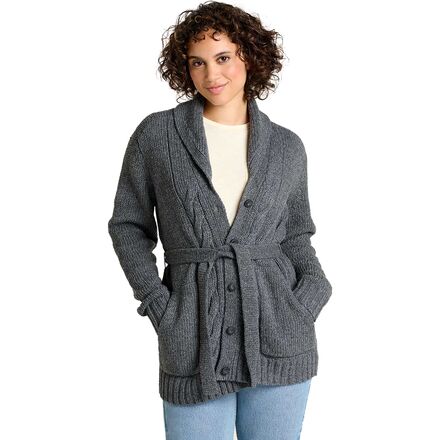 leinwände Intarsia Cable Cardigan / Gray Intarsia Cable Cardigan/Gray | leinwände | ラインヴァンドの公式