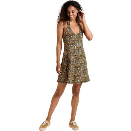 slim fit dress slacks Short Halter Dress Plumeria Rain White / Xs / Royal Creations main image 0