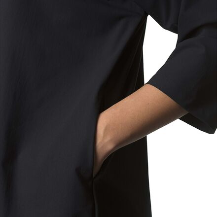 houdini route shirt dress Houdini ROUTE SHIRT DRESS II - Sports dress - blue illusion/dark blue