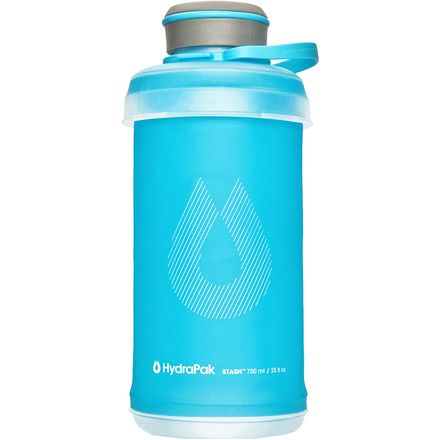 Hydrapak Stash Collapsible 25oz Water Bottle - Hike & Camp