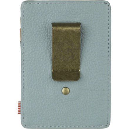 Herschel Supply Raven Leather Card Holder Wallet - Men's - Accessories