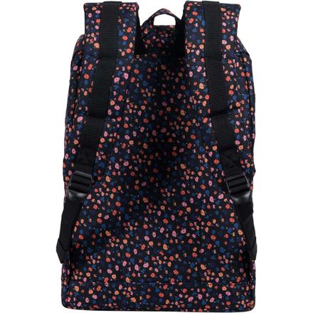 Herschel Supply Co. Retreat Backpack Floral Padded Fleece Laptop Sleeve Pocket Herschel Retreat Backpack in Jungle Floral Green – Country  main image 2