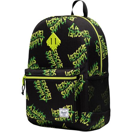 herschel backpack engraved HeritageBackpack || Pizza Party  Heart of Gold Kids Front compartment with internal mesh organizers LEGO Herschel Heritage Youth Backpack