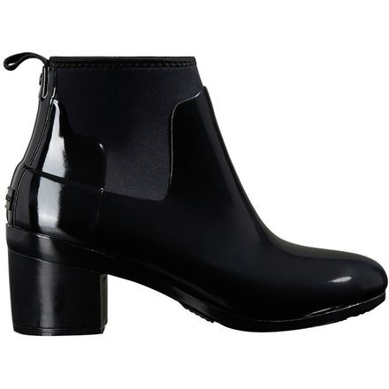 Hunter Refined Mid Heel Gloss Rain Boot - Women's - Footwear