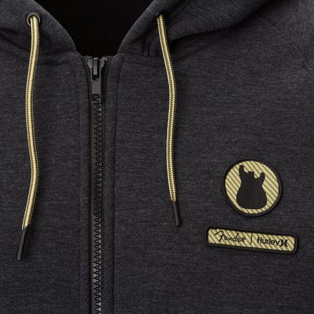 Hurley Fender Full Zip Hoodie Men s Clothing