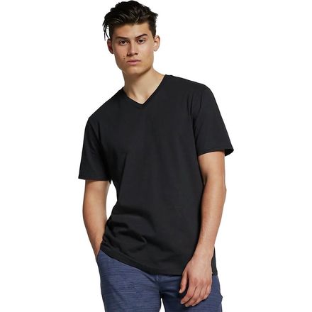 Hurley Boys' Staple V-Neck T-Shirt - Soft Jersey Tee With Icon Graphic - View #9