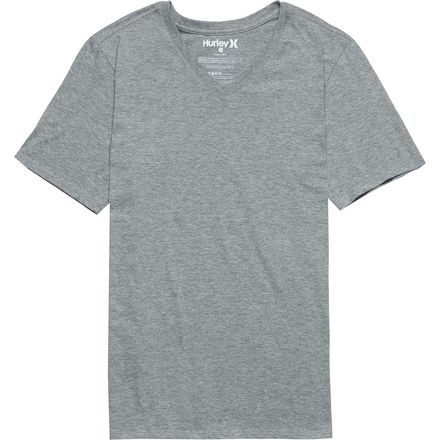 Hurley Boys' Staple V-Neck T-Shirt - Soft Jersey Tee With Icon Graphic - View #5