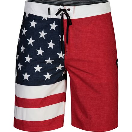 Hurley Phantom Patriot 20in Board Short Men s Clothing