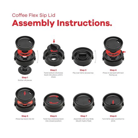 12 oz Coffee Thermos with Flex Sip Lid