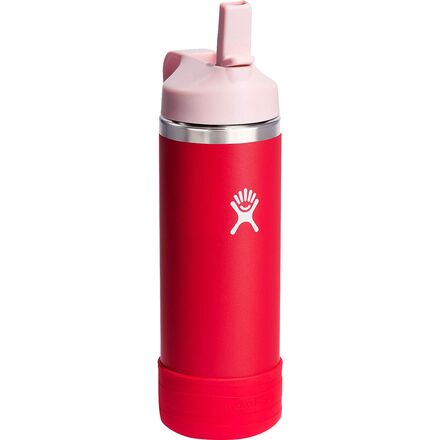 Hydro Flask 18oz Wide Mouth Flex Straw & Boot - Kids' - Hike & Camp