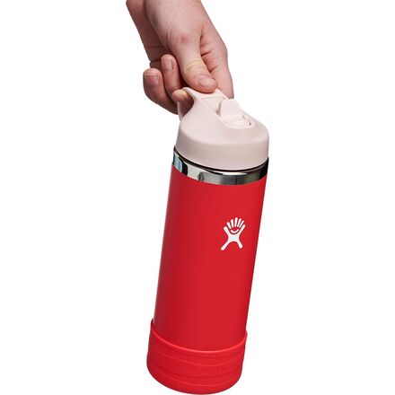 Hydro Flask 18oz Wide Mouth Flex Straw & Boot - Kids' - Hike & Camp