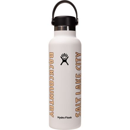 Hydro Flask 21oz Standard Mouth Water Bottle SLC - Hike & Camp