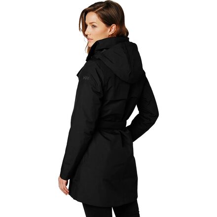 Helly Hansen Welsey II Insulated Trench Coat - Women's - Clothing