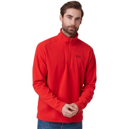 Helly Hansen Men Daybreaker 1/2 Zip Fleece XXL, Red