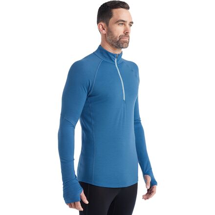 ウエア BRIEFING - BRIEFING MENS LS HALF ZIP SHIRT BRIEFING MENS CL MS TRICOLOR LINE LS HALF ZIP SHIRT