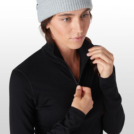 Icebreaker bodyfit 260 merino wool ladies hiking 1/4 zip sweater pullover Xs