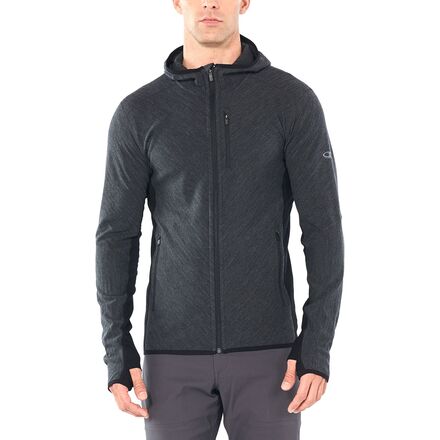 M Mer 200 Realfleece Descender LS Zip H - View #12