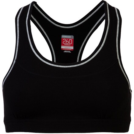 Icebreaker GT Run Rush Sports Bra Women s Clothing
