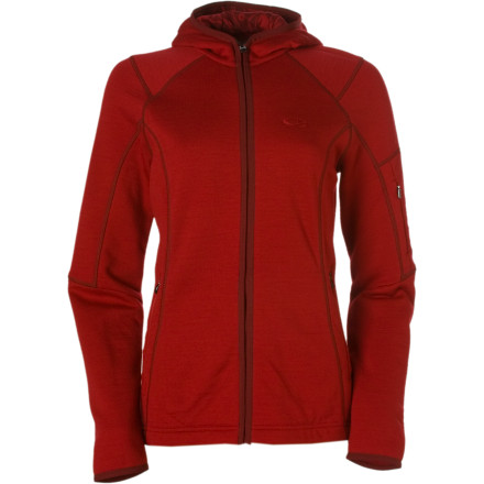 トップス ICEBREAKER REAL FLEECE FLIGHT JACKET Icebreaker RealFleece High Pile Long-Sleeve Zip Jacket