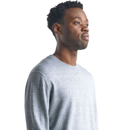icebreaker グレー 長袖トレーナー S Icebreaker Flaxen Long-Sleeve 