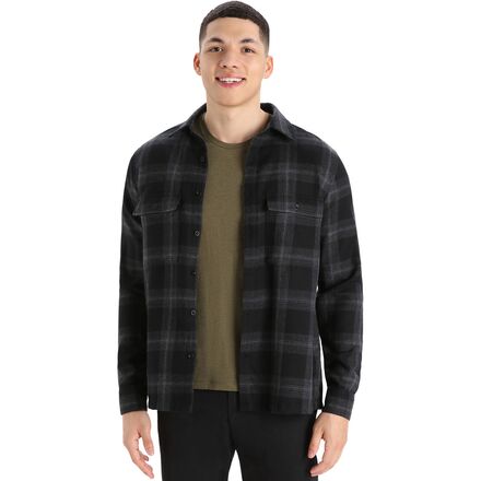 Icebreaker Dawnder Long-Sleeve Plaid Flannel Shirt - Men's - Clothing