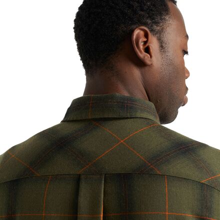 icebreaker dress shirt Icebreaker Lodge Flannel Shirt - Men's