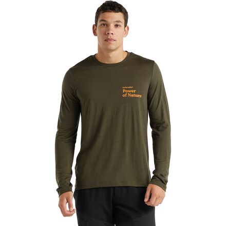 Icebreaker Tech Lite II Power of Nature Long-Sleeve T-Shirt