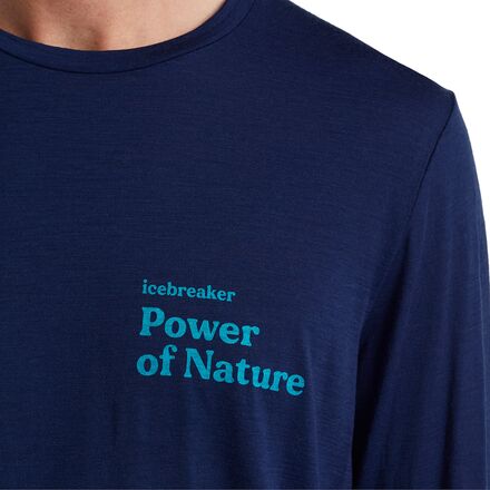 Icebreaker Tech Lite II Power of Nature Long-Sleeve T-Shirt
