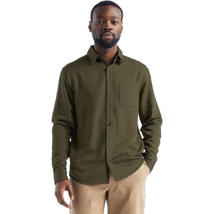 icebreaker dress shirt Icebreaker Dawnder Long-Sleeve Plaid Flannel Shirt - Men's