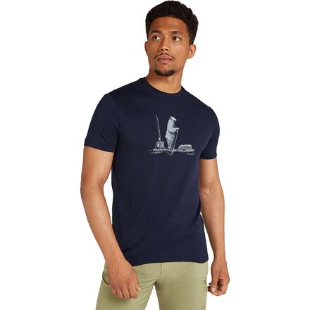 Icebreaker Merino 150 Tech Lite Polar Paddle T-Shirt - Men's