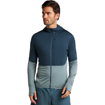 Icebreaker Merino 200 Realfleece Descender Zip Hoodie - Men's