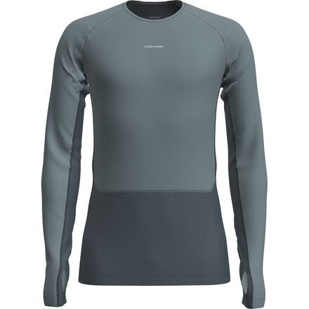 Icebreaker Merino Blend 125 ZoneKnit Long-Sleeve Crewe - Men's