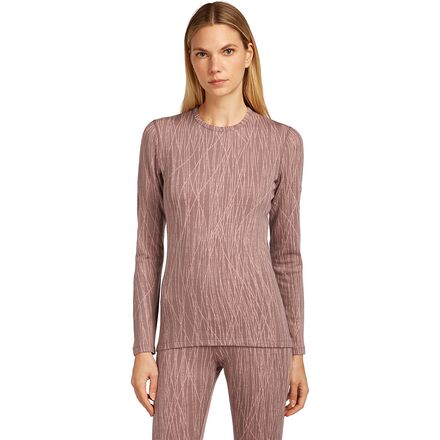 Icebreaker Merino 260 Tech Vertex Long-Sleeve Crewe GRX1 - Women's