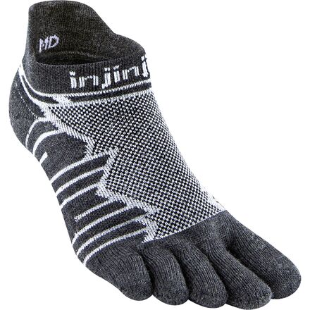Injinji Ultra Run No-Show Wool Sock Clothing