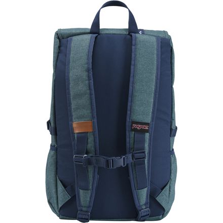 jansport hatchet backpack blue heathered glaze 15-inch Padded Laptop Compartment, Dual Water Bottle Pockets, Side Compression Straps, Navy For those who balance work and creativity on the go JanSport Hatchet Backpack