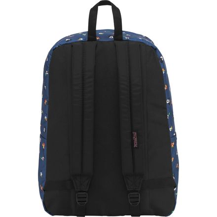 dark denim dot jansport backpacks Big Student Every detail has personality JanSport Backpack Navy Blue Polka