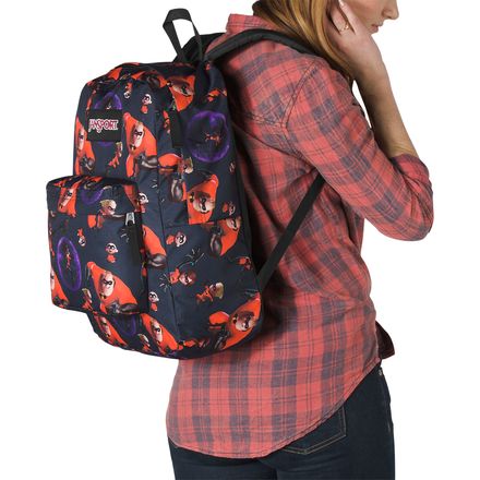 incredibles 2 jansport backpack High Stakes JanSport Incredibles Superbreak 25L Backpack