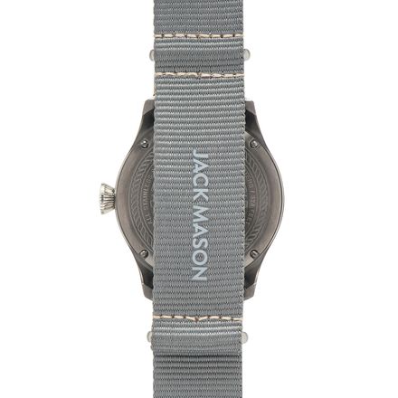 【SALE】JACK MASON 腕時計 AVIATION グレー 42mm Jack Mason Aviation 3H Collection Watch - Men's - Accessories