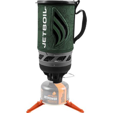 Jetboil Jetboil Flash Stove Black Carbon & 2-100g Fuel Canisters Compact Camping System 