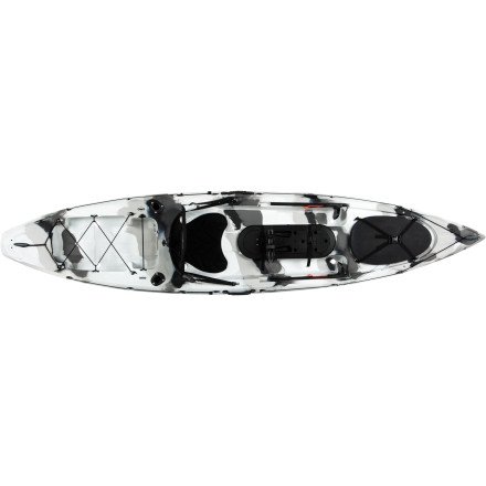 Ocean Kayak Trident 11 Angler Kayak - Sit-On-Top - 2013 Model - Paddle
