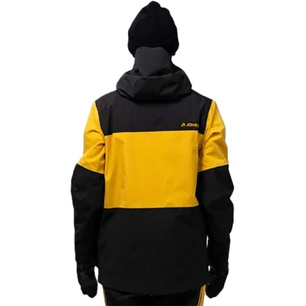 Black and yellow snowboard sales jacket