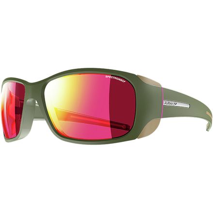 JULBO MONTEROSA WOMENS SUNGLASSES (SPECTRON 4 LENS DARK BLUE/GREY/CORAL FRAME) 並行輸入品 Monterosa 2.0 Progressive