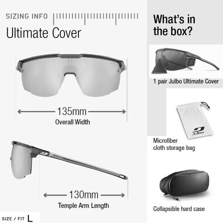 Gafas De Sol Julbo Ultimate Para Hombre, L